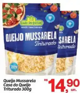 Fort Atacadista Queijo Mussarela Casa do Queijo Triturado oferta