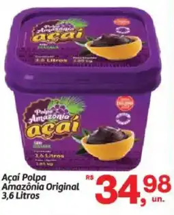 Fort Atacadista Açaí Polpa Amazônia Original oferta