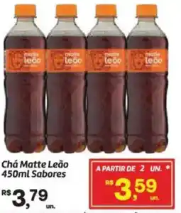 Fort Atacadista Chá Matte Leão Sabores oferta