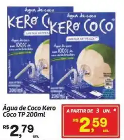 Fort Atacadista Água de Coco Kero Coco TP oferta