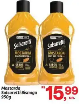 Fort Atacadista Mostarda Salsaretti Bisnaga oferta