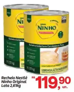 Fort Atacadista Recheio Nestlé Ninho Original Lata oferta