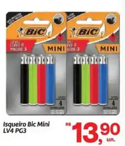 Fort Atacadista Isqueiro Bic Mini oferta