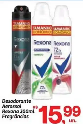 Desodorante Aerossol Rexona Fragrâncias