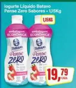 Rede Supermarket Iogurte Líquido Batavo Pense Zero Sabores oferta