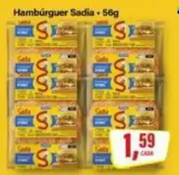 Rede Supermarket Hambúrguer Sadia oferta