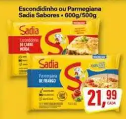 Rede Supermarket Escondidinho ou Parmegiana Sadia Sabores oferta