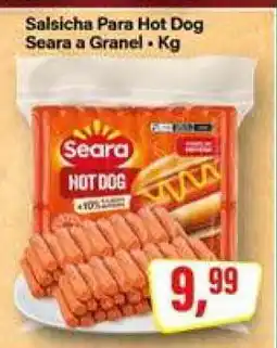 Rede Supermarket Salsicha Para Hot Dog Seara a Granel oferta