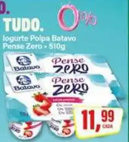 Rede Supermarket Iogurte Polpa Batavo Pense Zero oferta