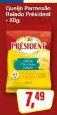 Rede Supermarket Queijo parmesão ralado Président oferta
