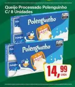 Rede Supermarket Queijo Processado Polenguinho C/ 8 Unidades oferta