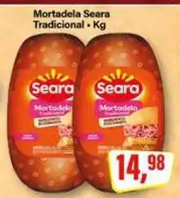 Rede Supermarket Mortadela Seara Tradicional oferta