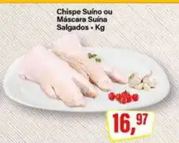 Rede Supermarket Chispe Suíno ou Máscara Suína oferta