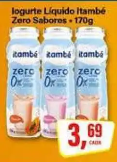 Rede Supermarket Iogurte Líquido Itambé Zero Sabores oferta