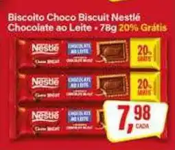 Rede Supermarket Biscoito Choco Biscuit Nestlé oferta