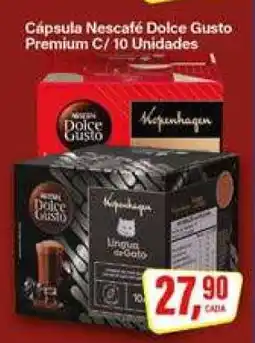 Rede Supermarket Cápsula Nescafé Dolce Gusto Premium C/ 10 Unidades oferta