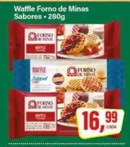 Rede Supermarket Waffle Forno de Minas Sabores oferta
