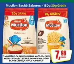 Rede Supermarket Mucilon Sachê Sabores oferta