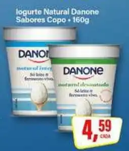 Rede Supermarket Iogurte Natural Danone Sabores Copo oferta