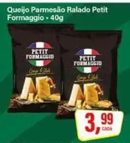 Rede Supermarket Queijo Parmesão Ralado Petit Formaggio oferta