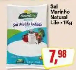 Rede Supermarket Sal Marinho Natural Life oferta