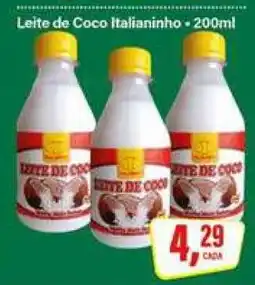 Rede Supermarket Leite de Coco Italianinho oferta