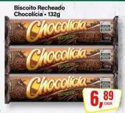 Rede Supermarket Biscoito Recheado Chocolicia oferta