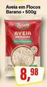 Rede Supermarket Aveia em Flocos Barano oferta