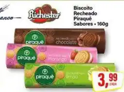 Rede Supermarket Biscoito Recheado Piraquê Sabores oferta