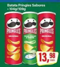 Rede Supermarket Batata Pringles Sabores oferta