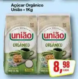 Rede Supermarket Açúcar Orgânico União oferta