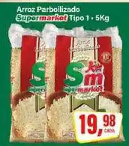 Rede Supermarket Arroz Parboilizado oferta