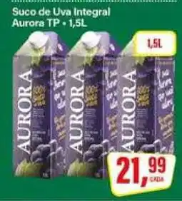 Rede Supermarket Suco de Uva Integral Aurora Tp oferta