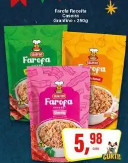 Rede Supermarket Farofa Receita Caseira Granfino oferta
