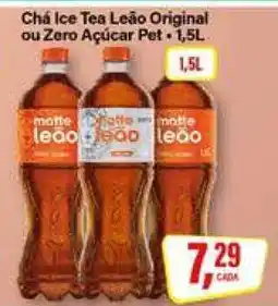 Rede Supermarket Chá Ice Tea Leão Original ou Zero Açúcar Pet oferta