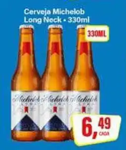 Rede Supermarket Cerveja Michelob Long Neck - 330ml oferta