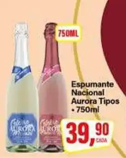 Rede Supermarket Espumante Nacional Aurora Tipos oferta
