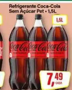 Rede Supermarket Refrigerante Coca-Cola Sem Açúcar Pet oferta