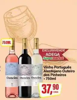 Rede Supermarket Vinho Português Alentejano Outeiro dos Pinheiros oferta