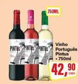 Rede Supermarket Vinho Português Pintus oferta