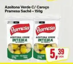 Rede Supermarket Azeitona Verde C/ Caroço Pramesa Sachê oferta