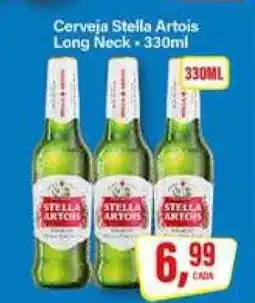 Rede Supermarket Cerveja Stella Artois Long Neck oferta