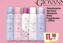 Rede Supermarket Desodorante Aerossol Giovanna Baby oferta