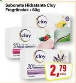 Rede Supermarket Sabonete Hidratante Cloy oferta