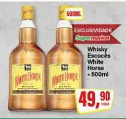 Rede Supermarket Whisky Escocês White Horse oferta