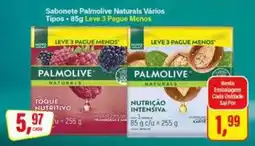 Rede Supermarket Sabonete Palmolive Naturals Vários Tipos oferta