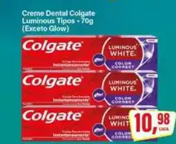Rede Supermarket Creme Dental Colgate Luminous Tipos oferta