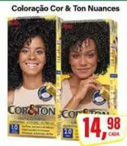 Rede Supermarket Coloração Cor & Ton Nuances oferta
