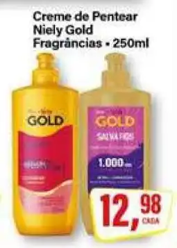 Rede Supermarket Creme de Pentear Niely Gold oferta