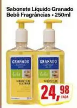 Rede Supermarket Sabonete Líquido Granado Bebê Fragrâncias oferta